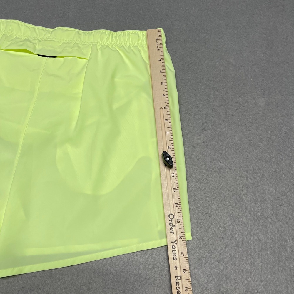 Nike Shorts Men XXL 2XL Neon Green Challenger Running Volt Dri-FIT 5" DV9363-701 - Picture 11 of 12
